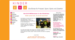 Desktop Screenshot of kinderbox.ch